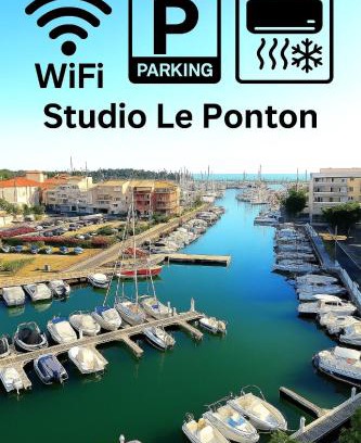 Le Port Apartamento | Studio Le Ponton - Vue Marina- Parking Clim Wifi