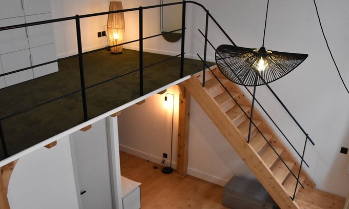 Quartier Beauregard-Boufflers-Buthegnemont-Boudonville Apartamento | Studio Le Quai - Nancy Centre - FREE Parking