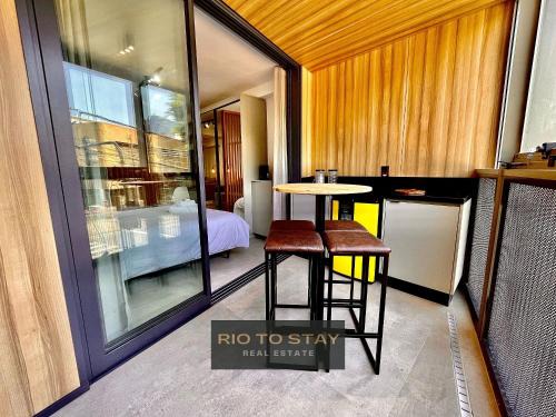 Leblon Apartamento | Studio Leblon - Vista Cristo, nuevo, piscina y gym