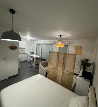 Gex Apartamento | Studio Leman Ciel avec parking privé gratuit