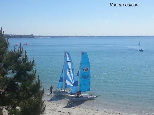 Fouesnant Apartamento | STUDIO Les pieds dans l'eau CAP-COZ Fouesnant