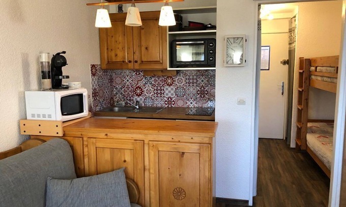 Eclose-Ouest Apartamento | STUDIO + LIVING ROOM ALPE D'HUEZ QUARTIER PASSEAUX