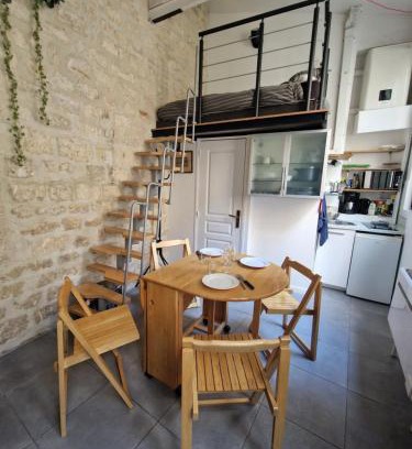 Quartier Saint-Ambroise Apartamento | Studio Marais Ménilmontant