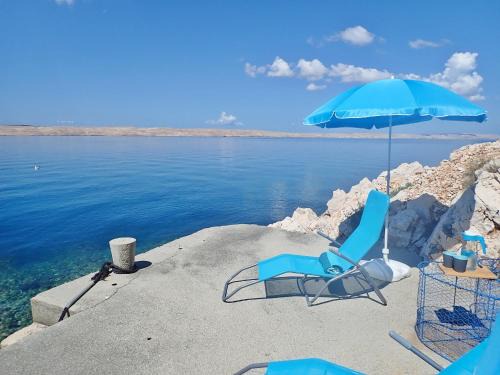 Baric Draga Apartamento | Studio MARE -30 m from a lonely beach