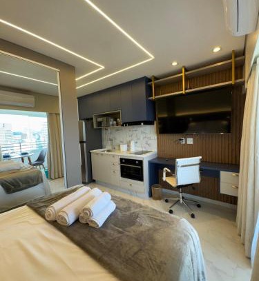 Butanta Apartamento | Studio metro Butantã with a garage