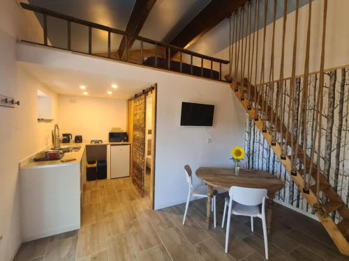 Chassiecq Casa | Studio mezzanine chez des mushers