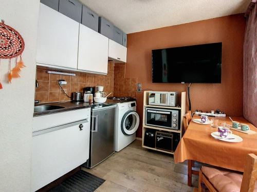 Reberty Apartamento | Studio moderne tout équipé, balcon, au pied des pistes – Les Belleville - FR-1-344-1122
