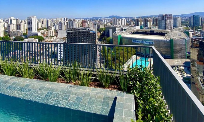 Perdizes Apartamento | Studio moderno a 3min a pé do Allianz Parque