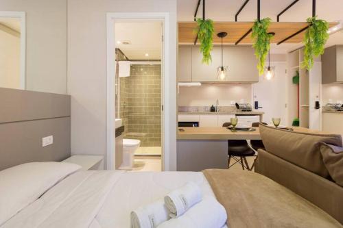 Bigorrilho Apartamento | Studio Moderno Ap 45 Soho Life
