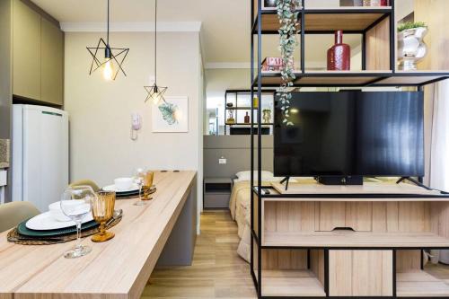 Bigorrilho Apartamento | Studio Moderno Ap 54 Soho Life