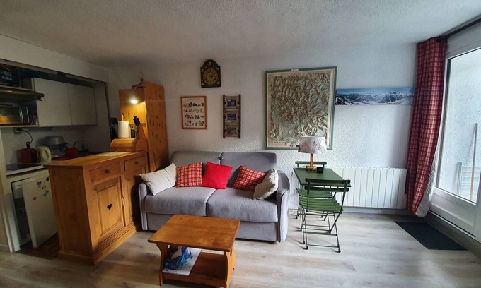 Saint-Chaffrey Apartamento | Studio + Mountain corner - 4 people