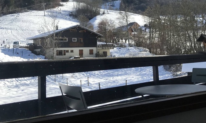 Aillon-le-Jerune Apartamento | Studio mountain massif des bauges