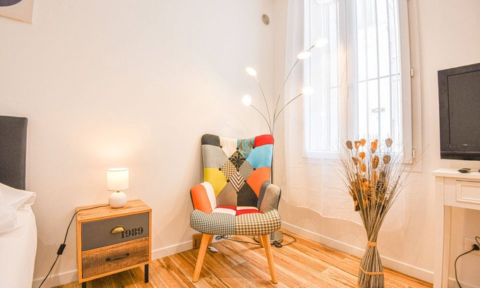 Baille Apartamento | Studio neuf avec A/C proche Castellane et métro