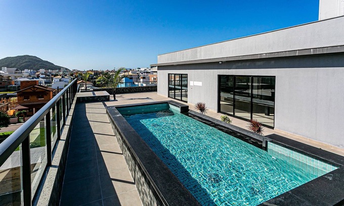 Ingleses Centro Apartamento | Studio Novo e Aconchegante Cond com Piscina Sti108