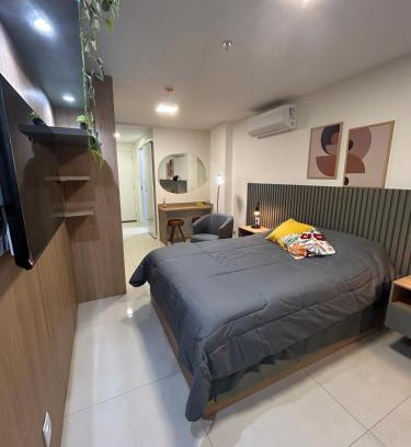 Volta Redonda Apartamento | Studio novo e completo, Jardim Amália