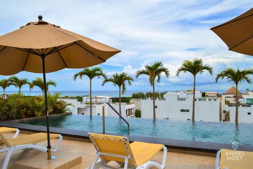 Luis Donaldo Colosio Casa | Studio on 5th, PVT Balcony, Oceanview Roof Pool