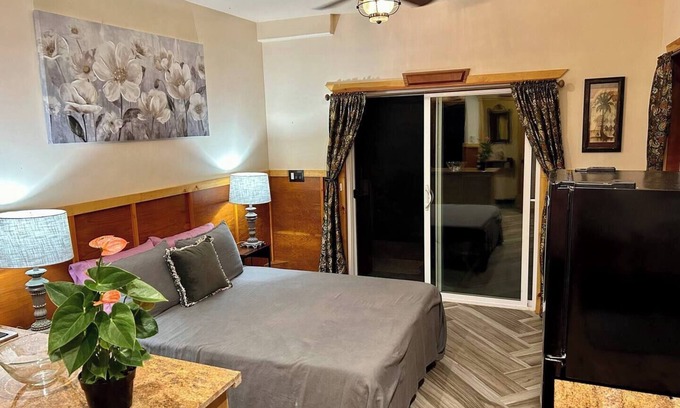 Kehena Apartamento | Studio Phoenix, Pet Friendly Near Black Sand Beach Kitchen Dryer Washer & WiFi