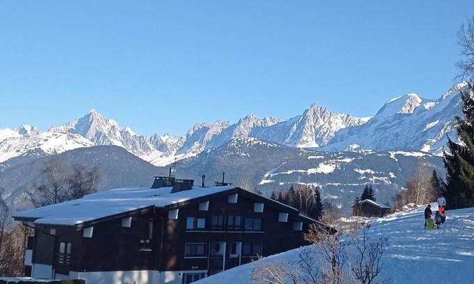 Combloux Apartamento | Studio Porte du mont blanc Combloux