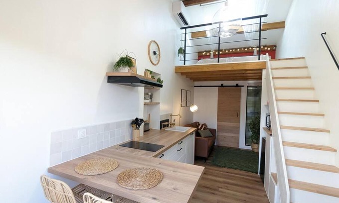 Saint-Nazaire Apartamento | Studio pour 2 à 10min de la mer