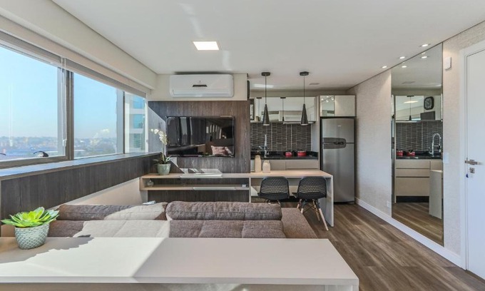 Reboucas Apartamento | Studio Premium Estação - Central - 7th014