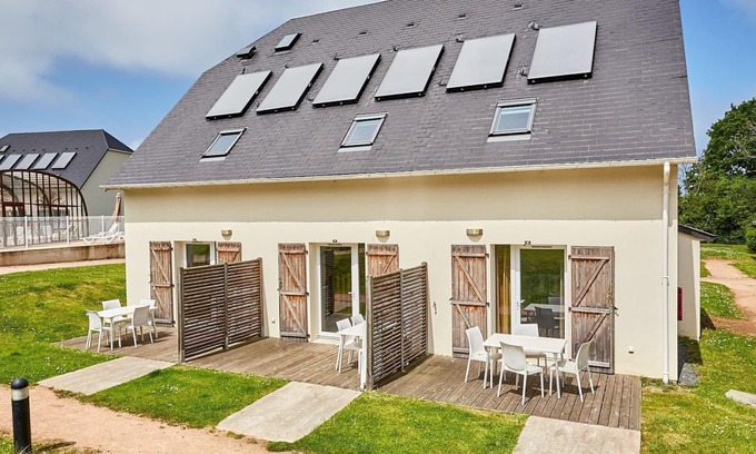 Auberville Apartamento | Super endroit! Studio Cozy avec Terrasse ou Balcon