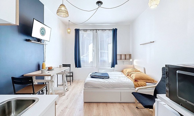 Lambezellec Apartamento | Studio récent et moderne, parking, fibre*Ker Vern*