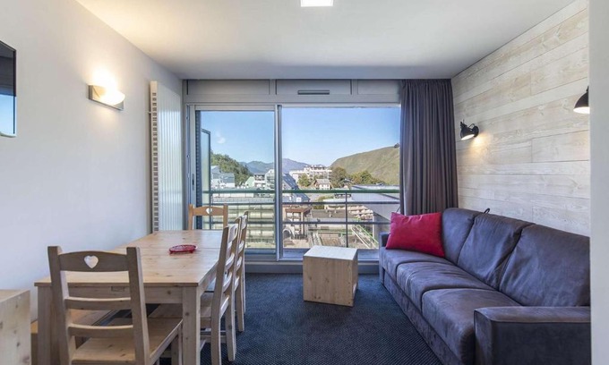 Eaux-Bonnes Apartamento | Studio rénové 6 pers, pied des pistes, terrasses, kitchenette équipée - FR-1-400-121