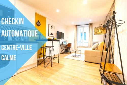 La Ferte-sous-Jouarre Apartamento | Studio - Self Checkin Automatique - Centre-ville - AFRIQUE
