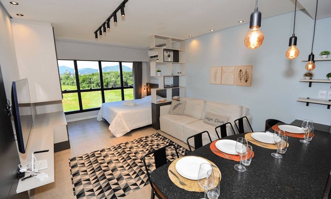 Ribeirao da Ilha Apartamento | Studio Shopping OKA Floripa - Campeche - SOK125