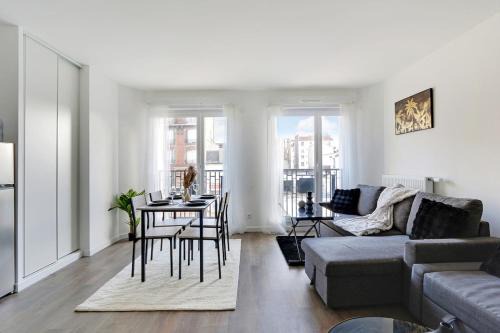 Saint-Ouen Apartamento | Studio spacieux à 2 minutes de Paris - 4 personnes