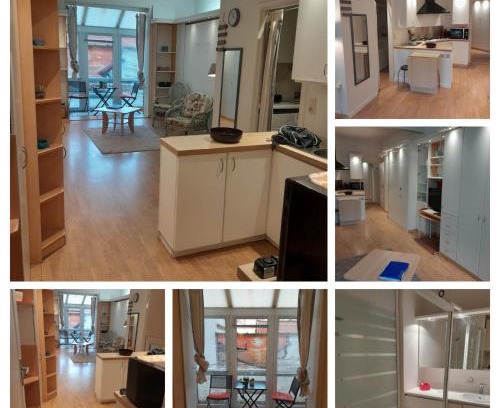 Knokke Apartamento | Studio spacieux 50 m2 pour 2+2 tout confort