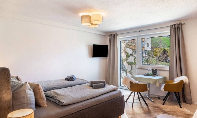 Oberau Apartamento | Estudio 'Tirolee Marchegg - Bärenhöhle' con vistas a la montaña, terraza privada y Wi-Fi