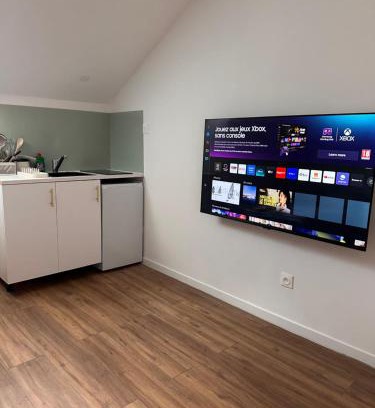 Perigueux Apartamento | Studio urbain et fonctionnel