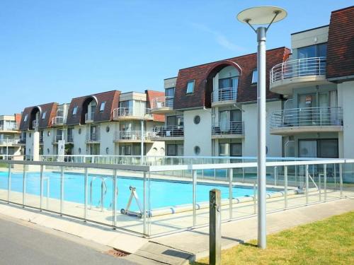 Bredene Apartamento | Studio voor 4 personen met zwembad aan zee