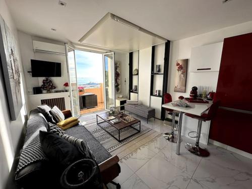 Golfe Juan Apartamento | Studio VUE MER IMPRENABLE PLEIN SUD à GOLFE JUAN