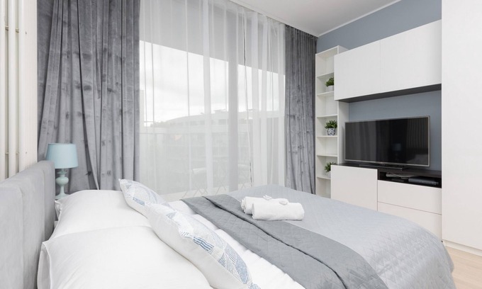 Rakowiec Apartamento | Studio Warsaw Grójecka by Renters