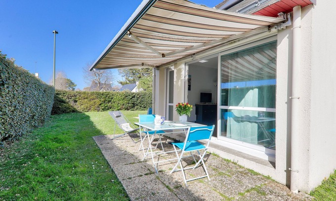 Saint-Jacques Apartamento | Estudio con bonita terraza para 2 - Sarzeau
