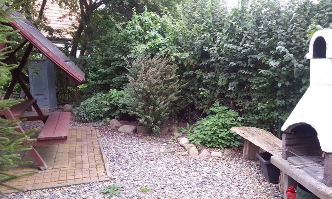 Gingst Apartamento | Apartamento vacacional con barcacoa en la terraza