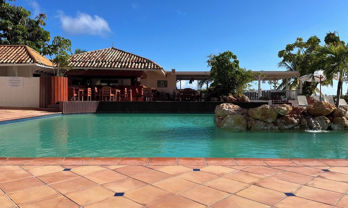 Maho Apartamento | Studio with breathtaking sea view and swimming pool