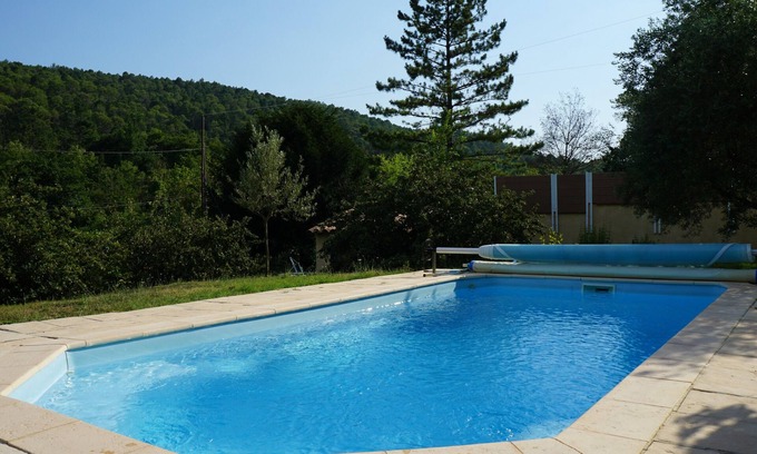 Vins-sur-Caramy Casa | Estudio con piscina climatizada.