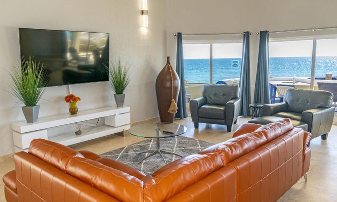 Sandy Beach Villa | Stunning 3 Bedroom Beach Villa on Sandy Beach Las Palmas Beachfront Resort V-05 villa