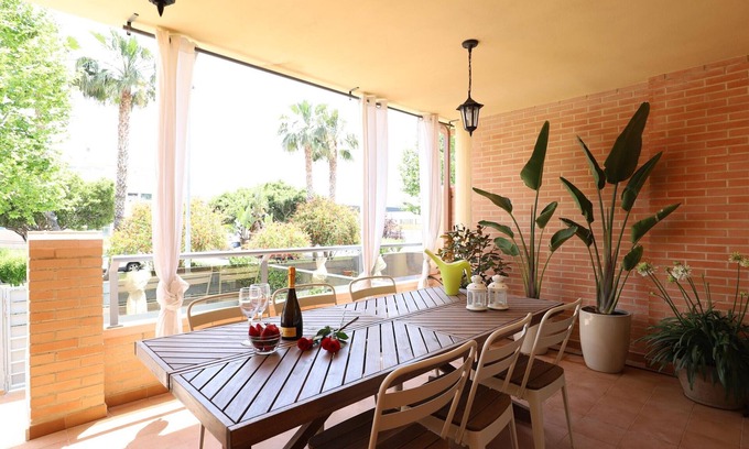 Canet de Berenguer Casa | Adosado de lujo con piscina y terraza cerca de la playa