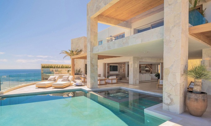 San José del Cabo Villa | Stunning Beachfront Villa w/ Gourmet Chefs, Butlers, Chauffeur, Yacht, Gym and m