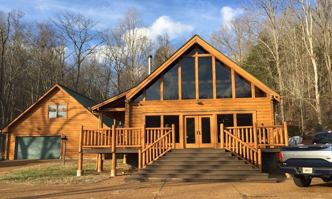 Franklin Cabina | ¡MARAVILLOSO!- Hermosa cabaña de troncos en Leiper's Fork / Franklin, TN / Duerme 2-12