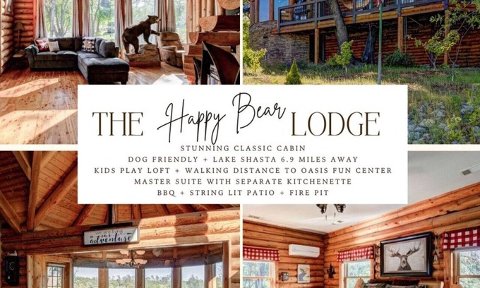 Shasta Lake Cabina | Stunning Cabin Minutes From Shasta Lake