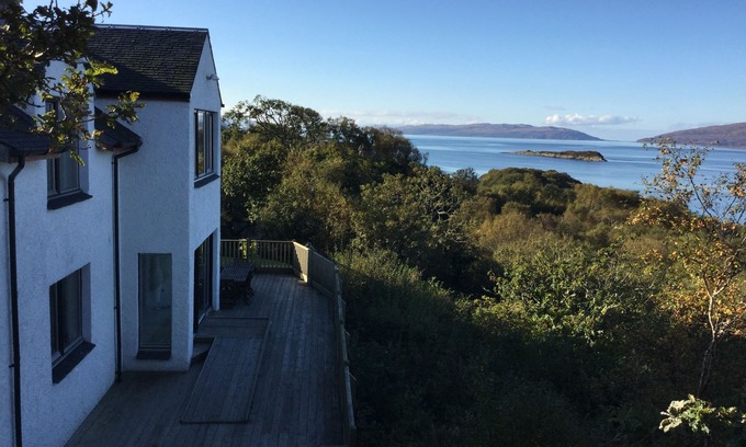Craobh Haven Casa | Impresionante casa costera cerca de las vistas de Oban de Jura y Mull, escape de 4 camas