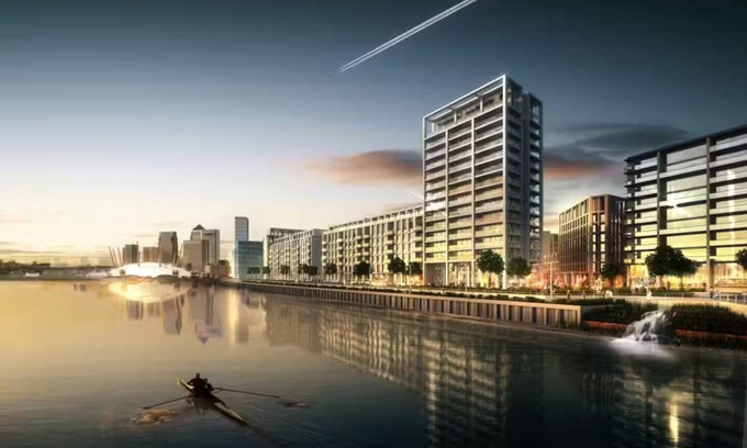 Docklands Apartamento | Stunning Cosy Stu-Apartment with Pool Spa & Gym by Canary Wharf & Central London