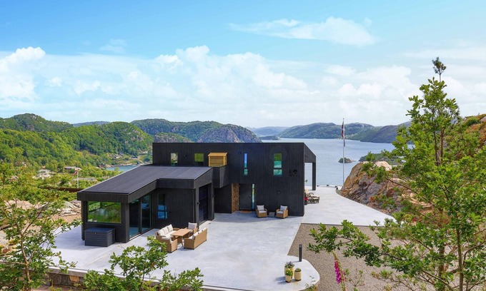 Lyngdal Casa | Increíble casa en Lyngdal con WiFi