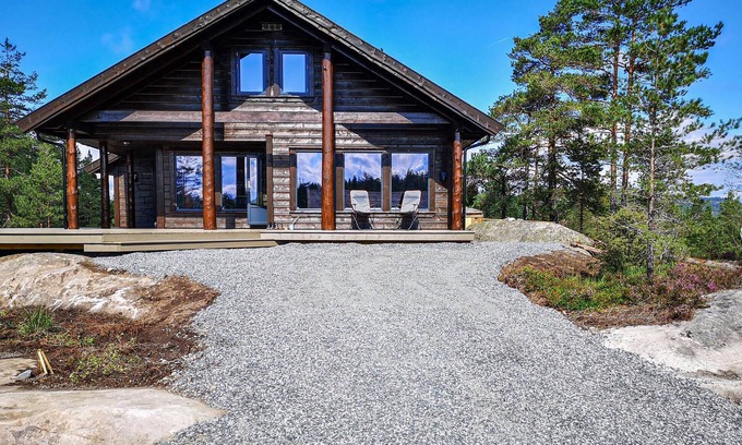Birkenes Casa | Impresionante casa en Vatnestrøm con.