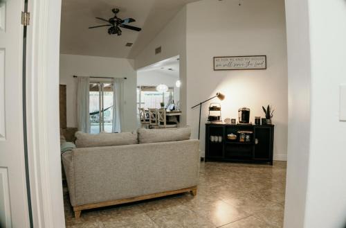 Pumpkin Center Casa | Stunning Home with Pool, Game Room and Firepit